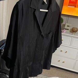 H&M Satin Black Women's Blouse